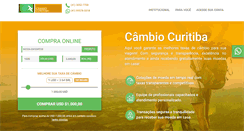 Desktop Screenshot of cambiocuritiba.com